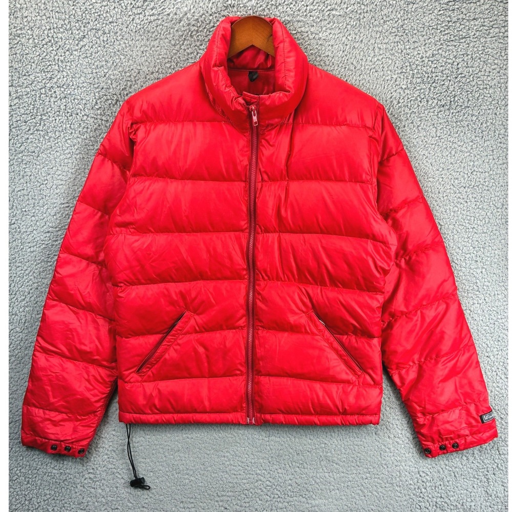 Windy Pass The North Face Puffer Jacket Mens M Red Vintage Made in USA Gorpcore